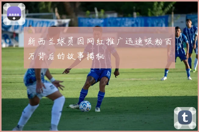 新西兰球员因网红推广迅速吸粉百万背后的故事揭秘